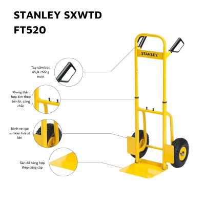 Xe đẩy hàng 2 bánh Stanley FT520