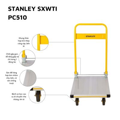 Xe đẩy hàng 4 bánh Stanley PC510