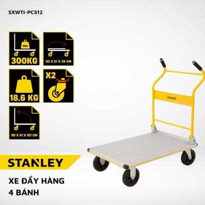 Xe đẩy hàng 4 bánh Stanley PC512