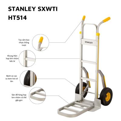 Xe đẩy hàng bằng tay 2 bánh Stanley HT514