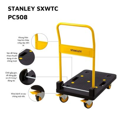 Xe đẩy hàng bằng tay 4 bánh Stanley PC508