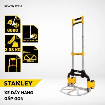 Xe đẩy tay 2 bánh cao cấp Stanley FT516