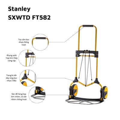 Xe đẩy tay 2 bánh cao cấp Stanley FT582