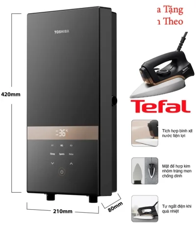 MÁY TẮM NƯỚC NÓNG TOSHIBA TWH-45EMC1PVN(K)-KB