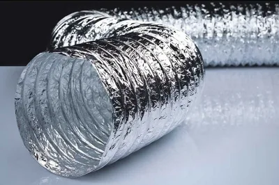 Ống thông gió nhôm phi 100mm
