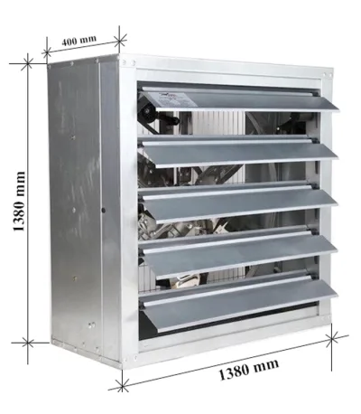 Quạt thông gió nhà xưởng Omysu BMF1380